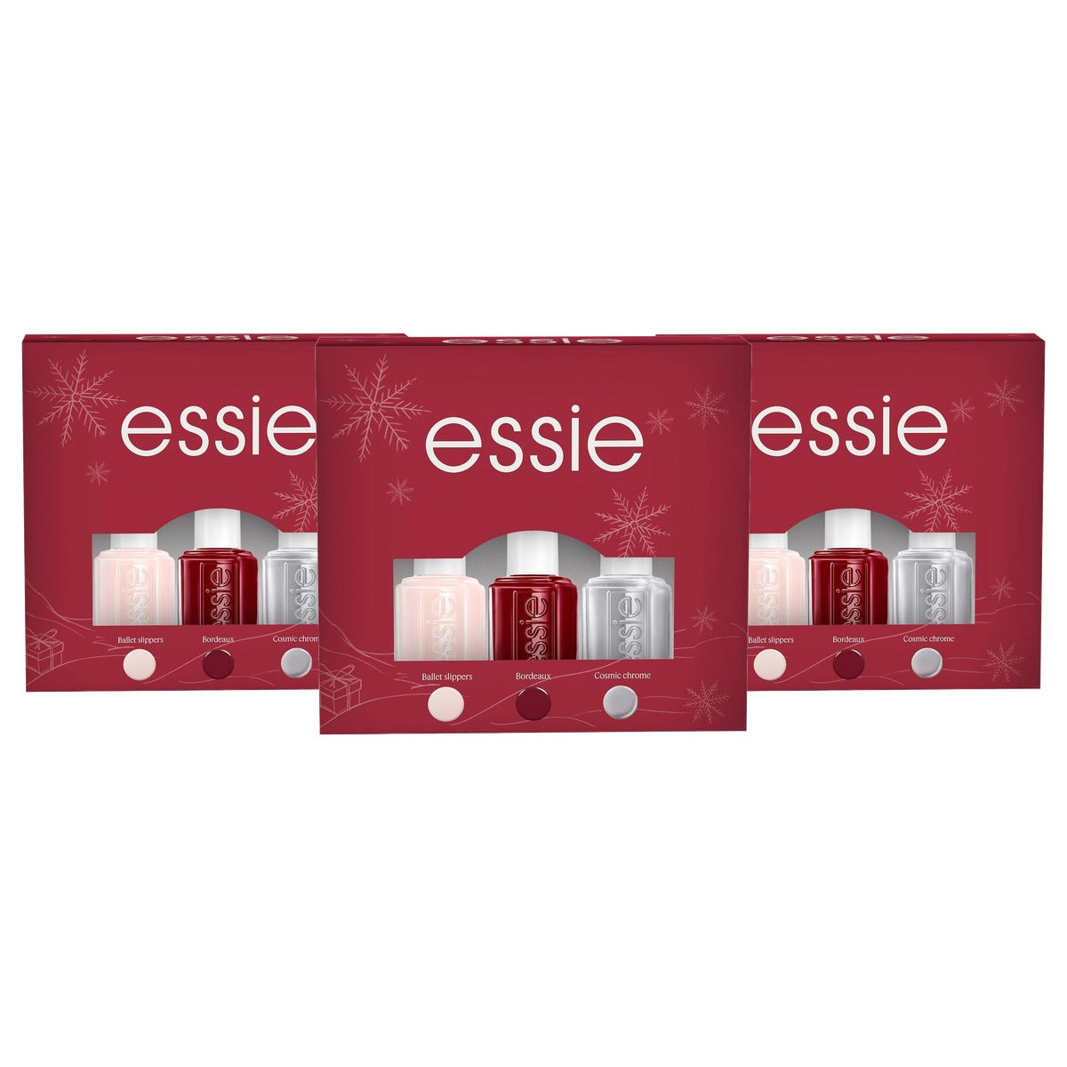 essie Mini Trio Kit Weihnachten 3x 5 ml - 3 stuks