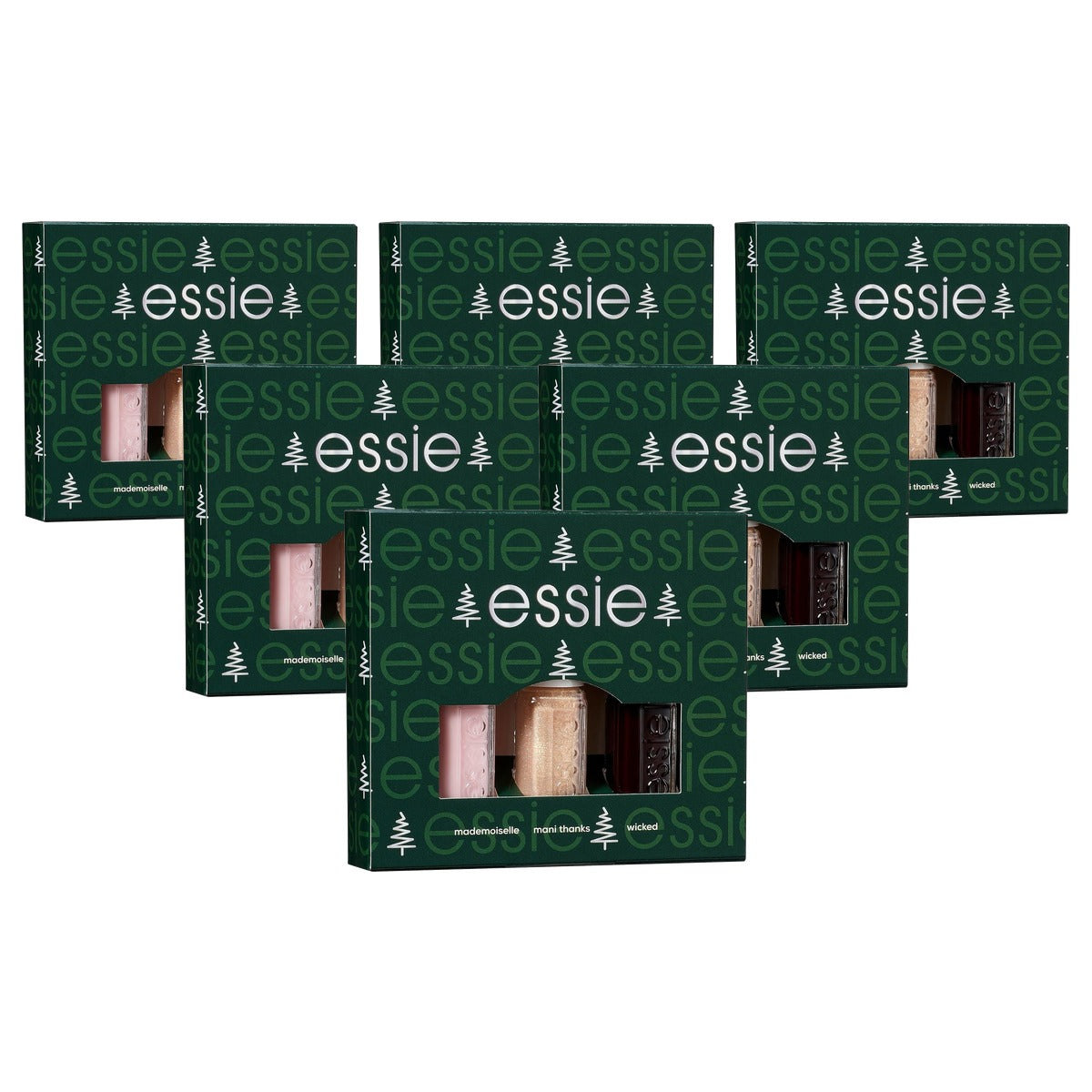 essie Mini Trio Kit XMAS 3 x 15 ml - 6 stuks