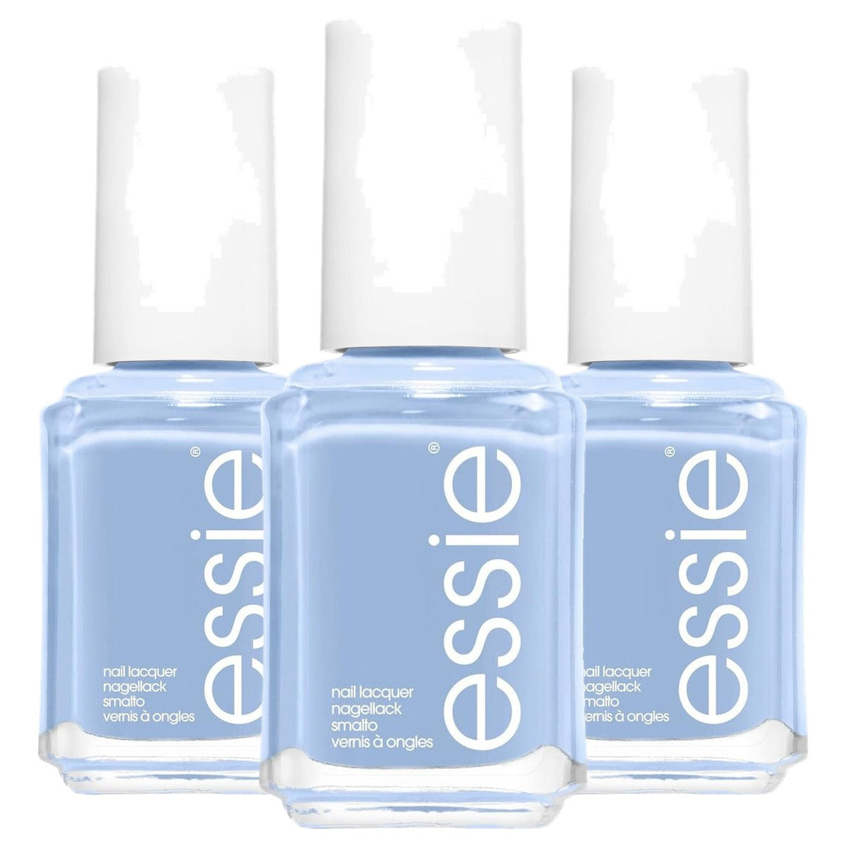 essie Nagellak nr. 374 saltwater happy blauw 13,5 ml - 3 stuks