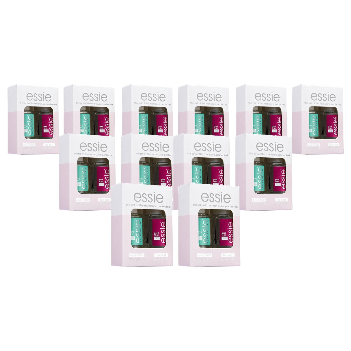 essie Routine Set strong start & good to go verpakking van 2 - 6 stuks