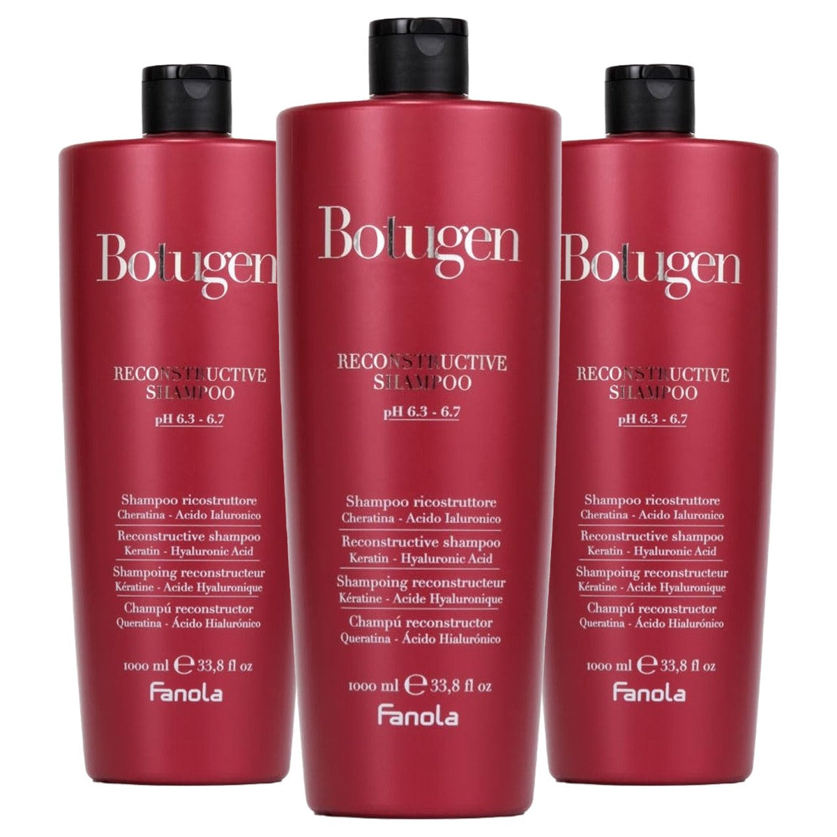 Fanola Botugen Hair System Botolife Shampoo 1000 ml - 3-pack
