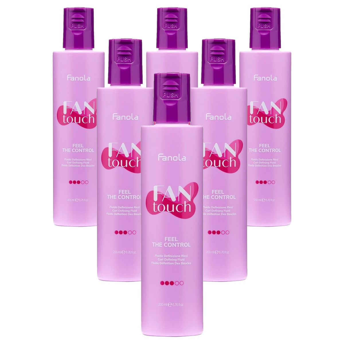 Fanola Fantouch Fluid Definition Krullen 200 ml - 6-pack