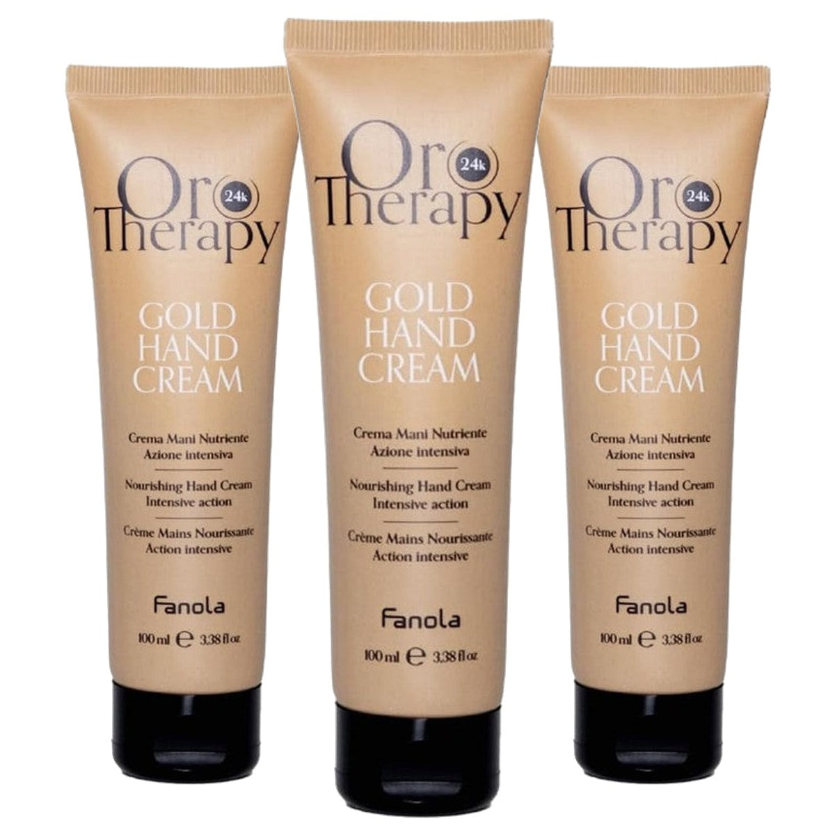 Fanola Oro Therapy Intensieve Handcrème 100 ml - 3-pack