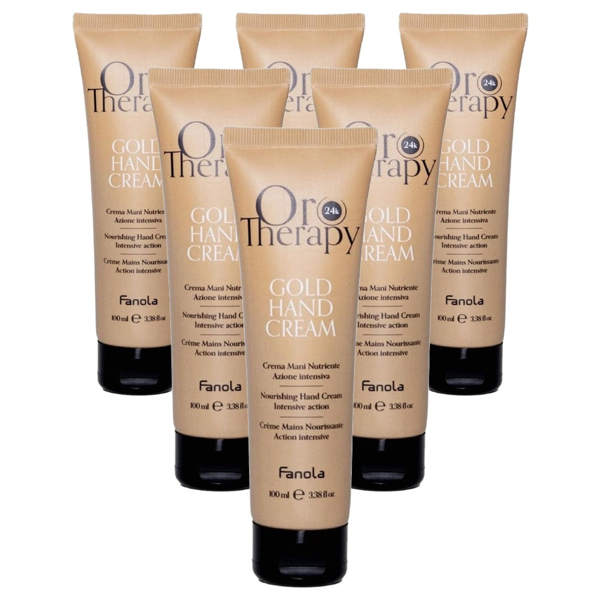 Fanola Oro Therapy Intensieve Handcrème 100 ml - 6-pack