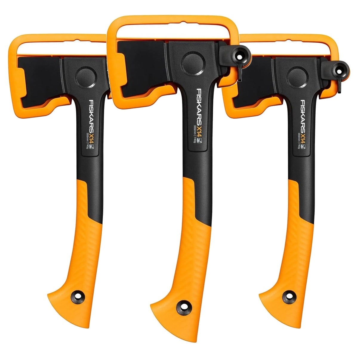 Fiskars X-Series X14 universele bijl XS 35,5 cm - 3-pack