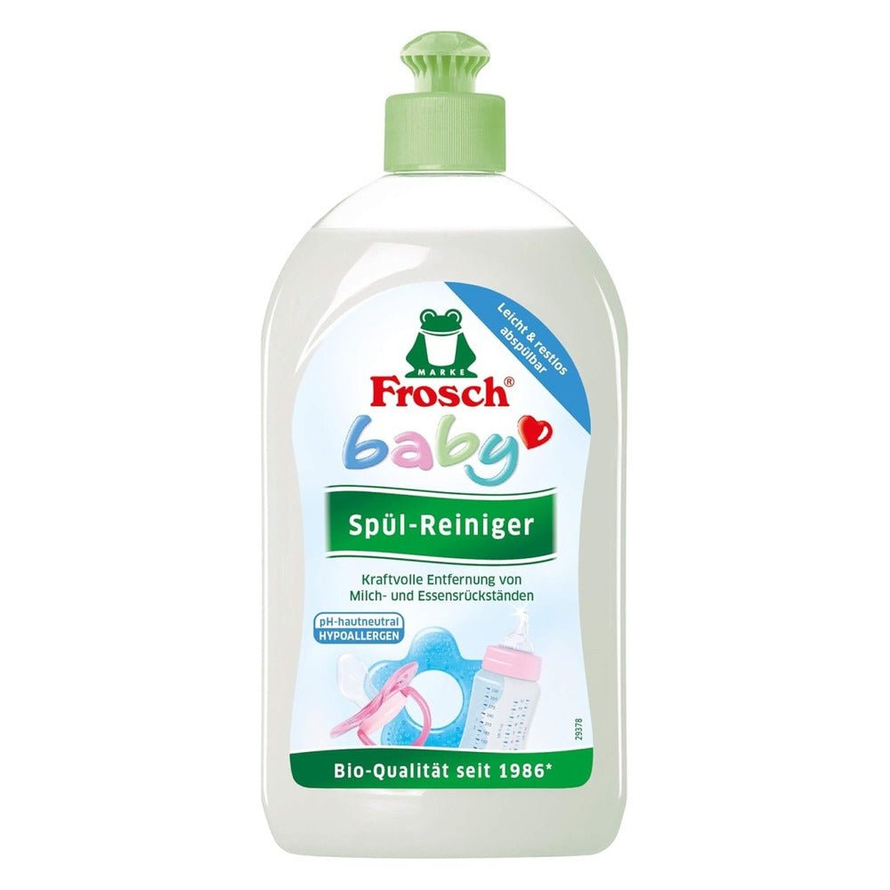 Frosch Baby Afwasmiddel – 500 ml Flessenreiniger voor Babyflessen en Spenen – Hypoallergeen en Geschikt voor Gevoelige Huid door Huishoudvoordeel nu bij Huishoudvoordeel