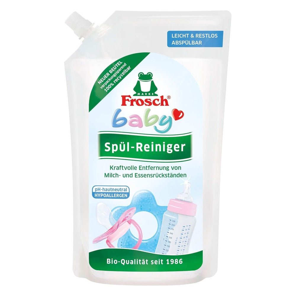 Frosch Baby Flessenreiniger Navulverpakking – 500 ml Afwasmiddel voor Babyflessen en Spenen door Huishoudvoordeel nu bij Huishoudvoordeel