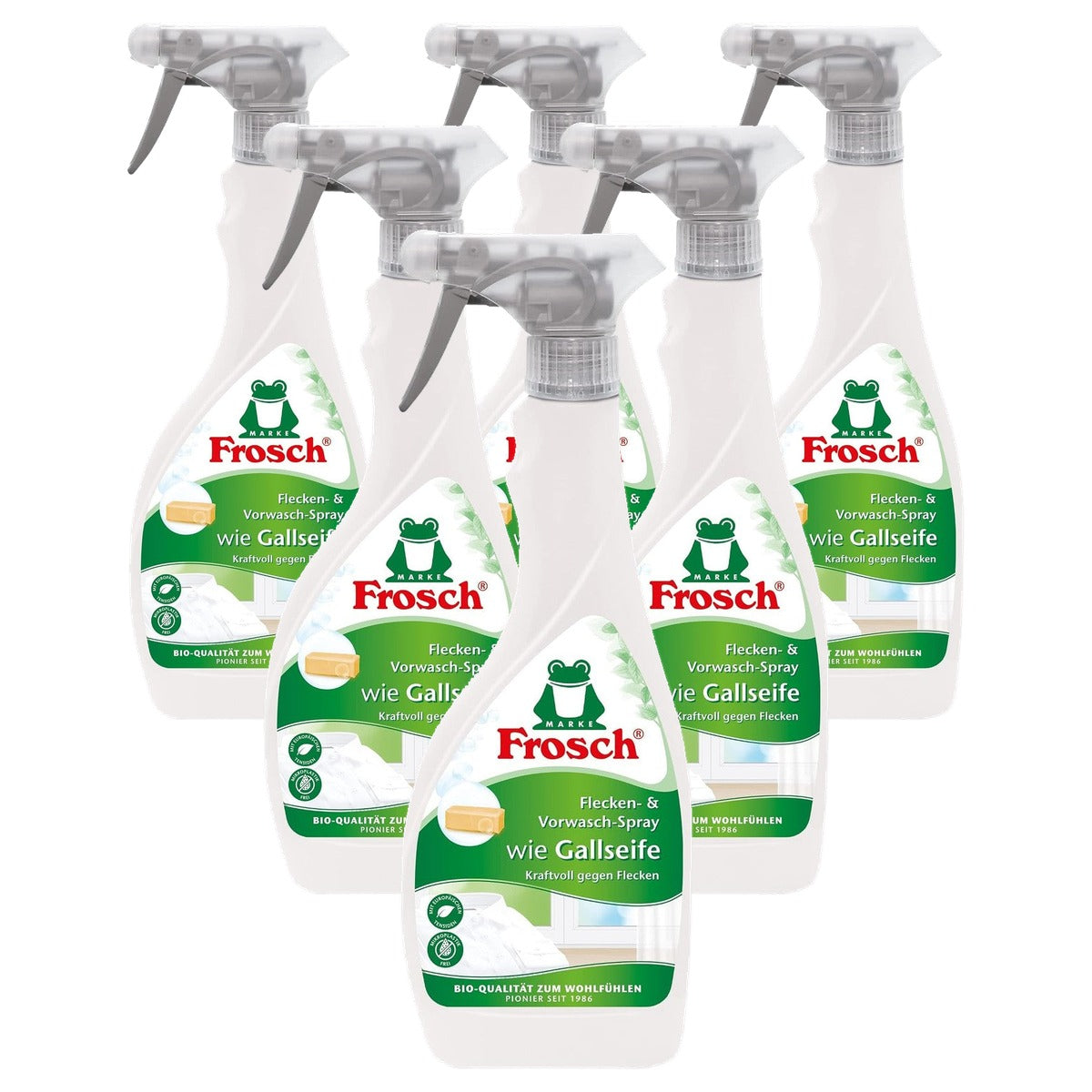 Frosch Galzeep Vlekken- en Voorwasspray 6 x 500 ml - Voordeelverpakking