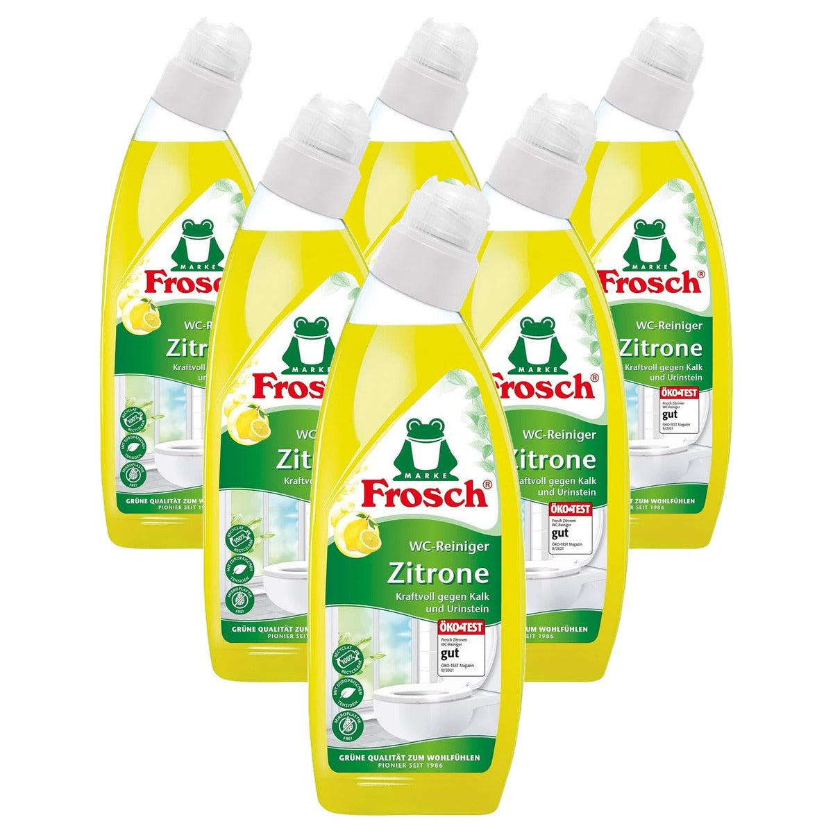 FROSCH WC-reiniger Citroen 6 x 0,75 l - Voordeelverpakking