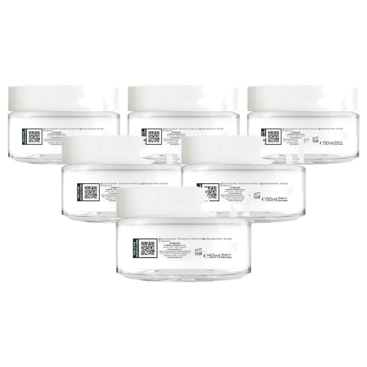 Garnier Bio Vitamine C Dagcrème 6 x 50 ml - Voordeelverpakking