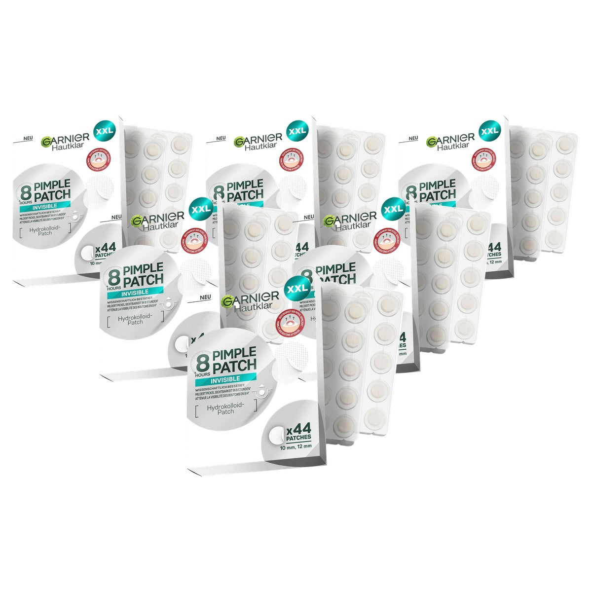 Garnier Hautklar Pimple Patches 6 x 44 stuks - Voordeelverpakking