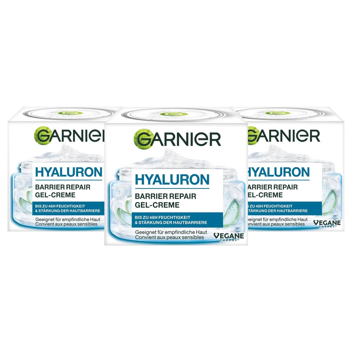 Garnier Hyaluron Barrier Repair Gel Crème - 3-pack