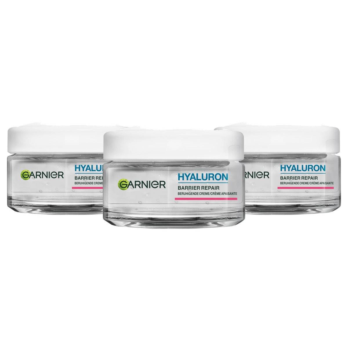 Garnier Hyaluron Barrier Repair Kalmerende Crème 3 x 50 ml - Voordeelverpakking
