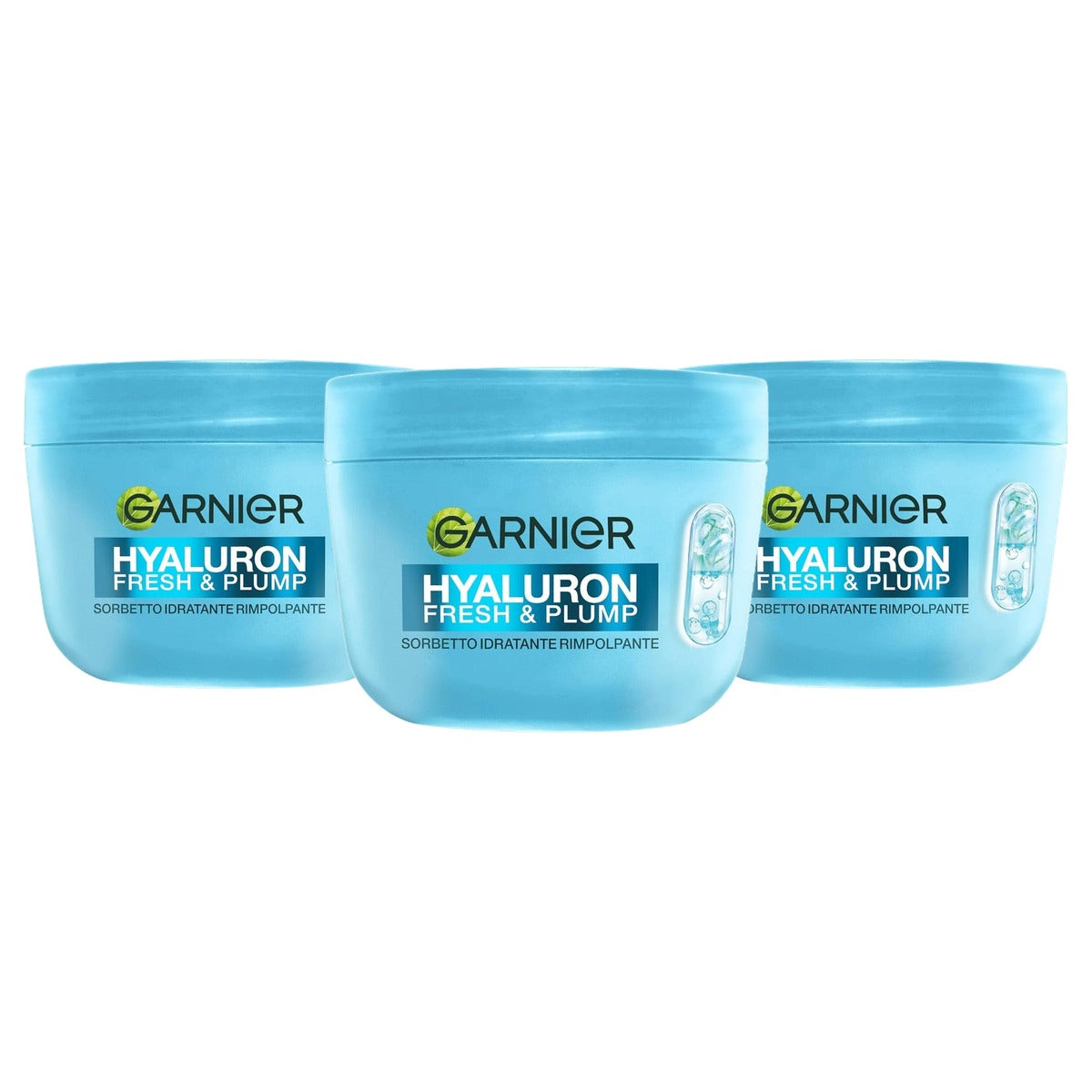 Garnier Hyaluron Sorbet Cream 3 x 70 g - Voordeelverpakking