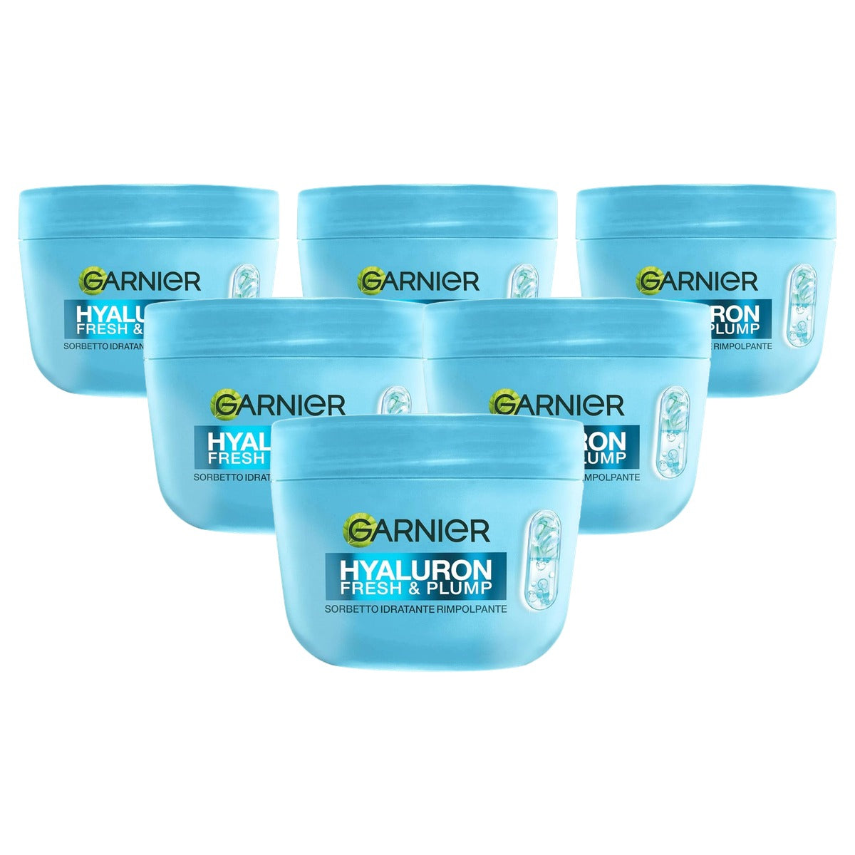 Garnier Hyaluron Sorbet Cream 6 x 70 g - Voordeelverpakking