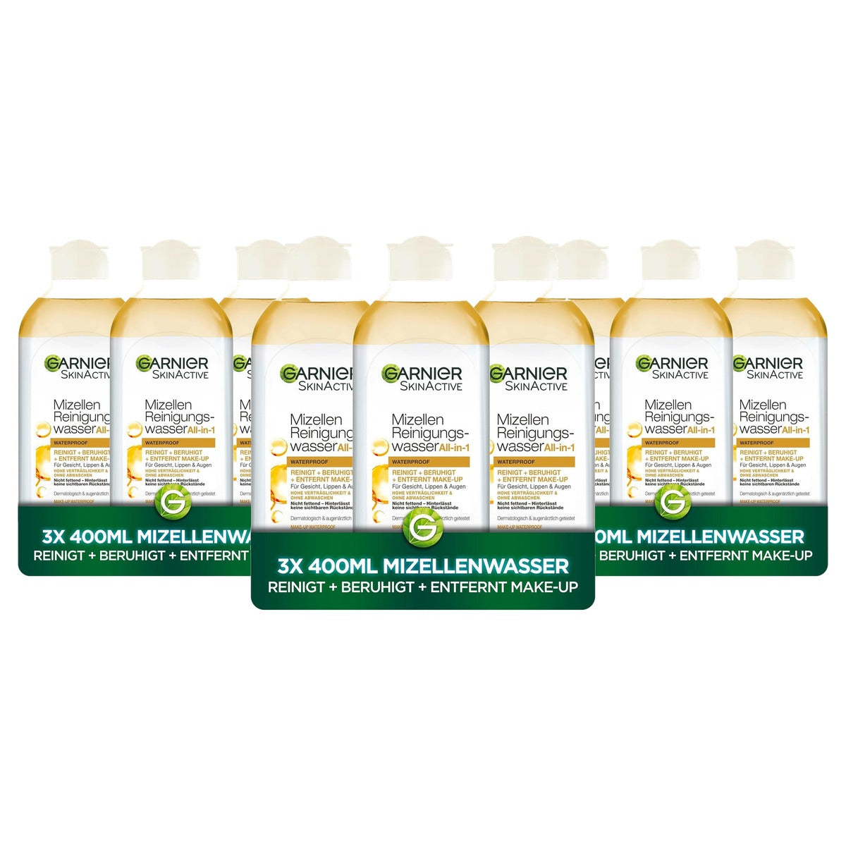 Garnier Micellair reinigingswater All-in-1 waterdicht set 3 - 3-pack