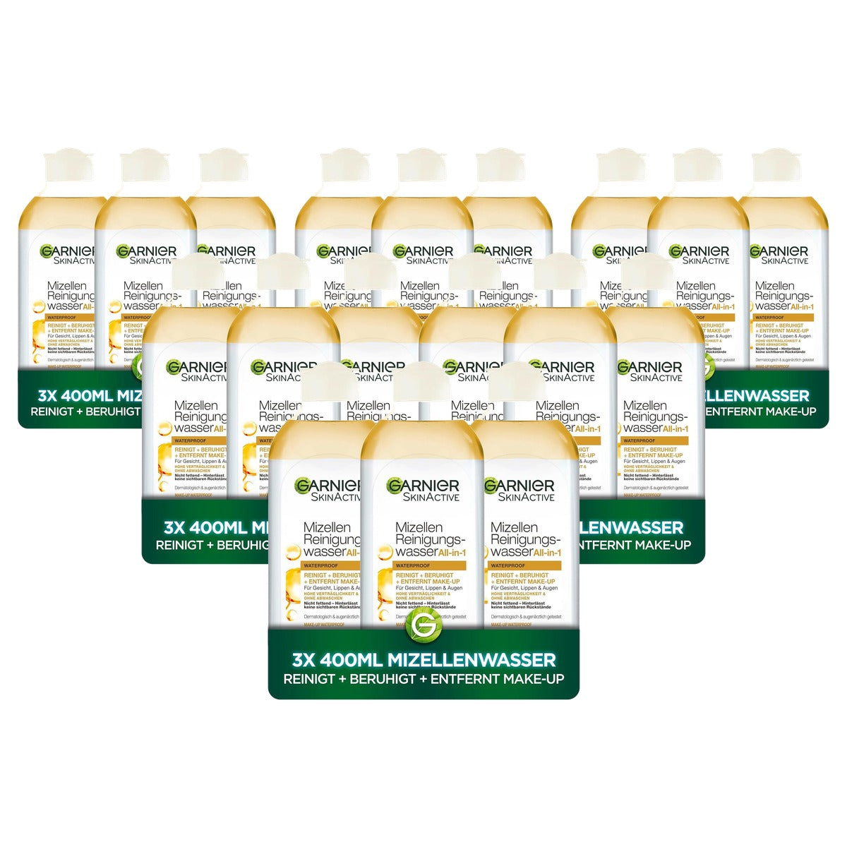 Garnier Micellair reinigingswater All-in-1 waterdicht set 3 - 6-pack