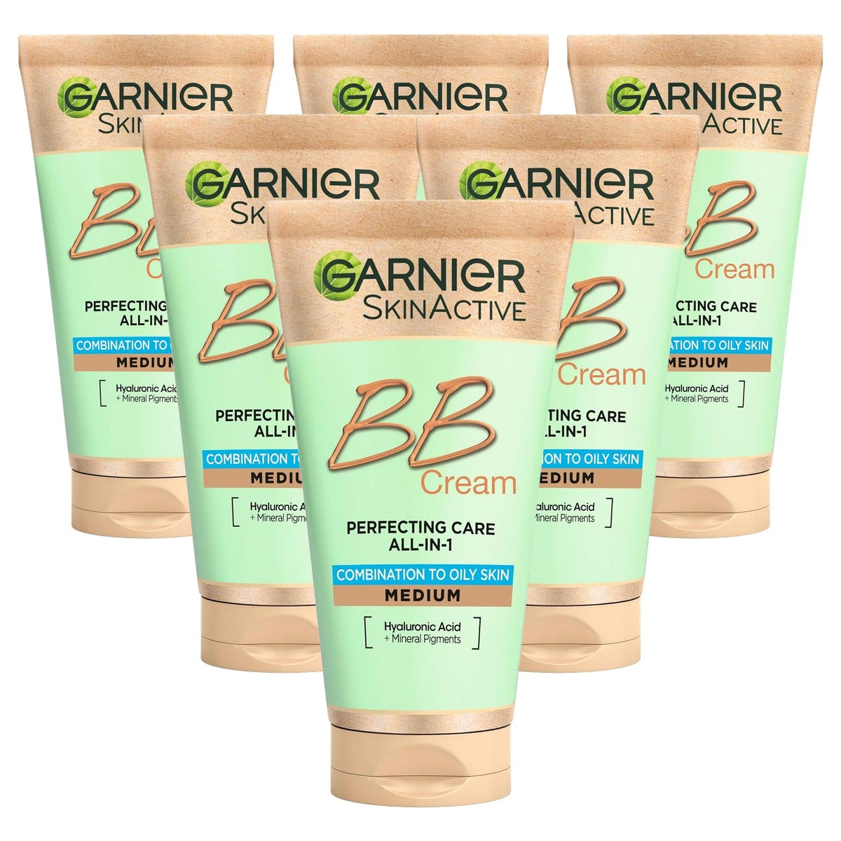 Garnier Miracle Skin Perfector BB Cream Matt Effect Medium - 6-pack