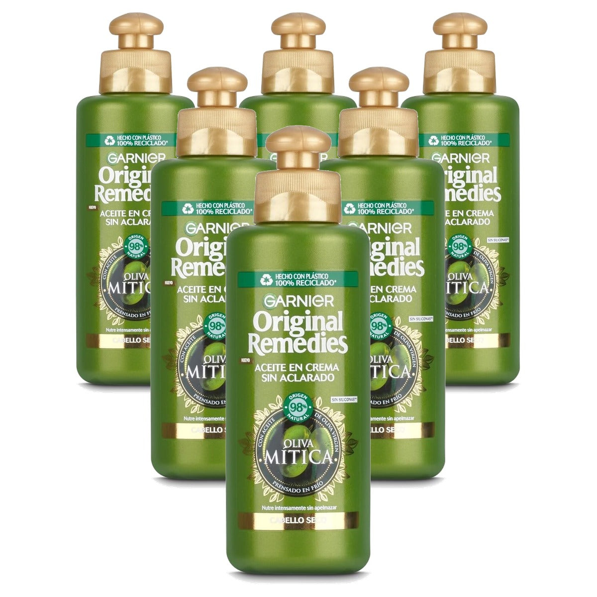 Garnier O.Remedies Aceite.200 Oliva Mi 6 x 200 g - Voordeelverpakking