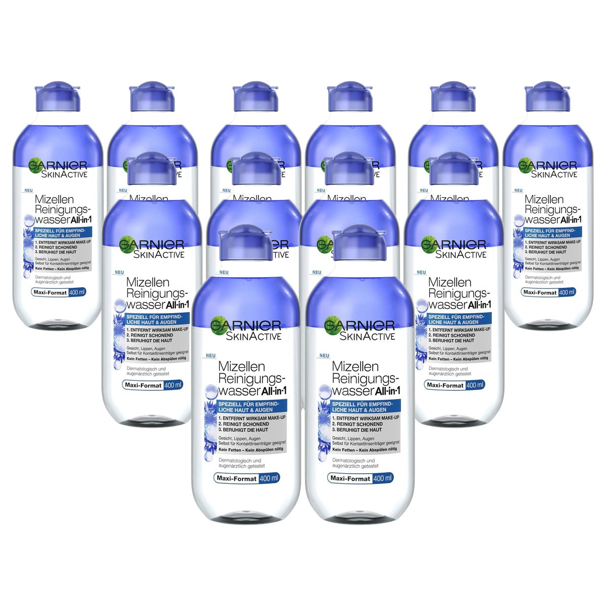 Garnier Skin Active Micel-reinigingswater All-in-1 6 x 400 ml - Voordeelverpakking