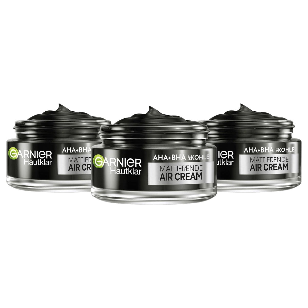 Garnier SkinActive AHA + BHA 3-in-1 gezichtscrème 3 x 50 ml - Voordeelverpakking