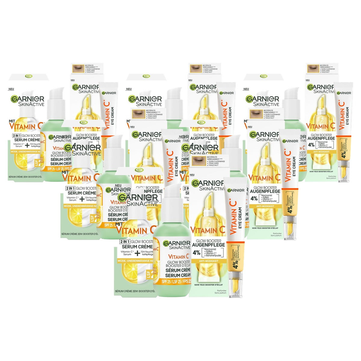 Garnier SkinActive Glow Booster Set Vitamine C 2-delig - 6-pack