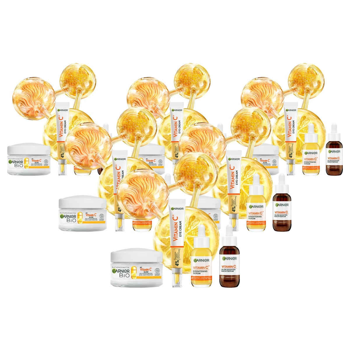 Garnier SkinActive Max Glow Booster Set - 6-pack