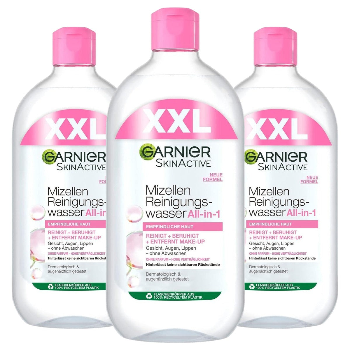 Garnier SkinActive Micellair Reinigingswater All-in-1 3 x 700 ml - Voordeelverpakking