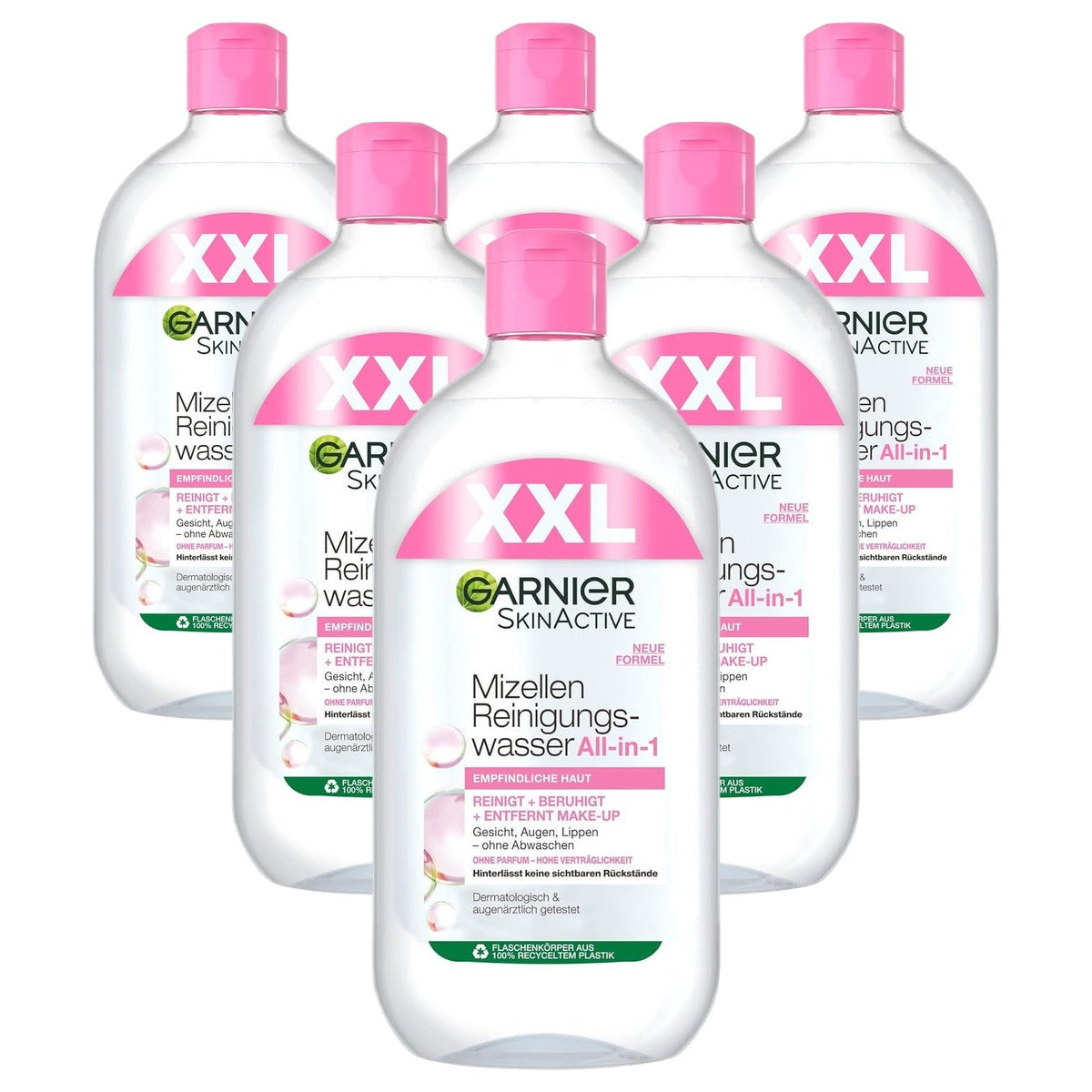 Garnier SkinActive Micellair Reinigingswater All-in-1 6 x 700 ml - Voordeelverpakking