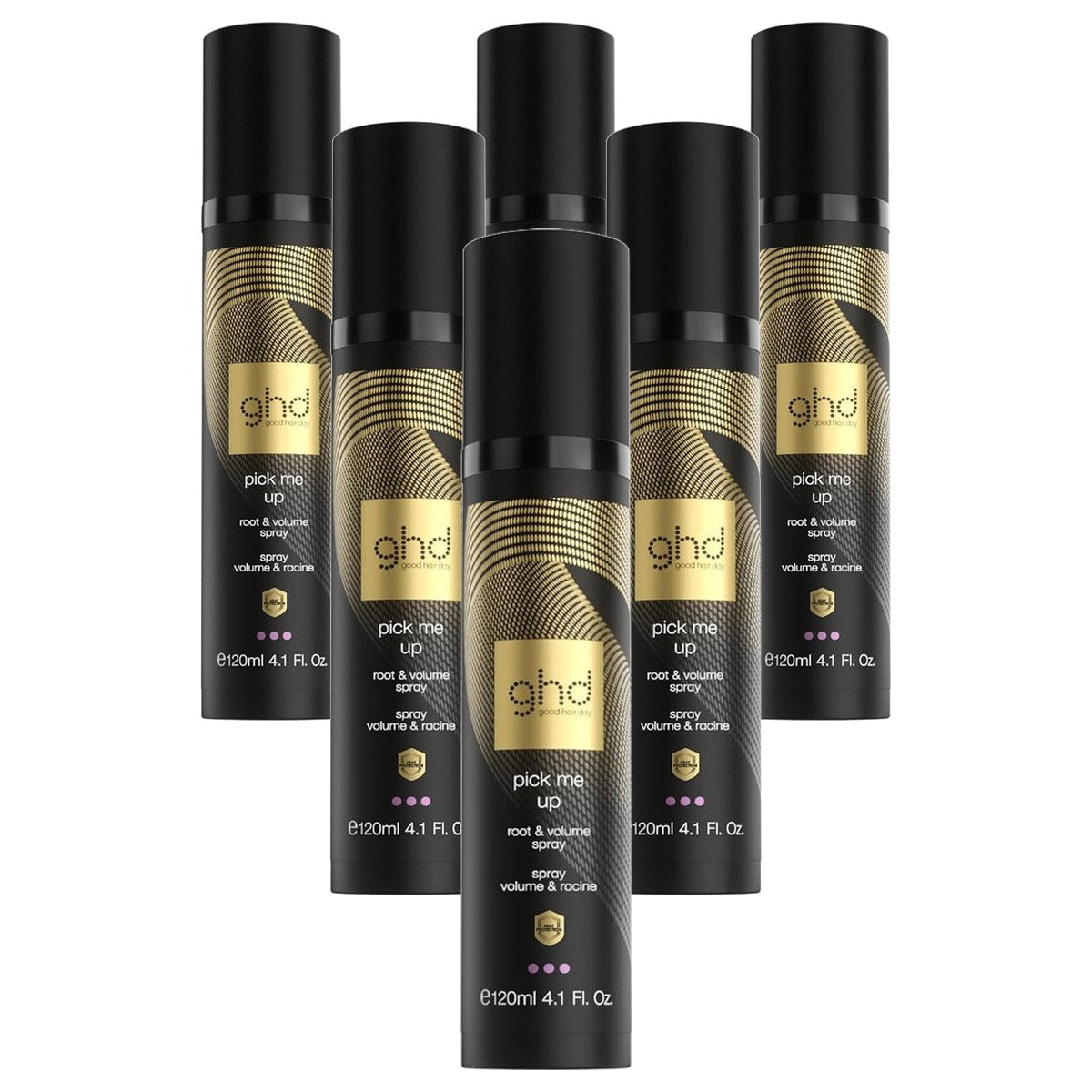ghd Pick Me Up Wortel- en Volumespray met Hittebescherming 120 ml - 6-pack