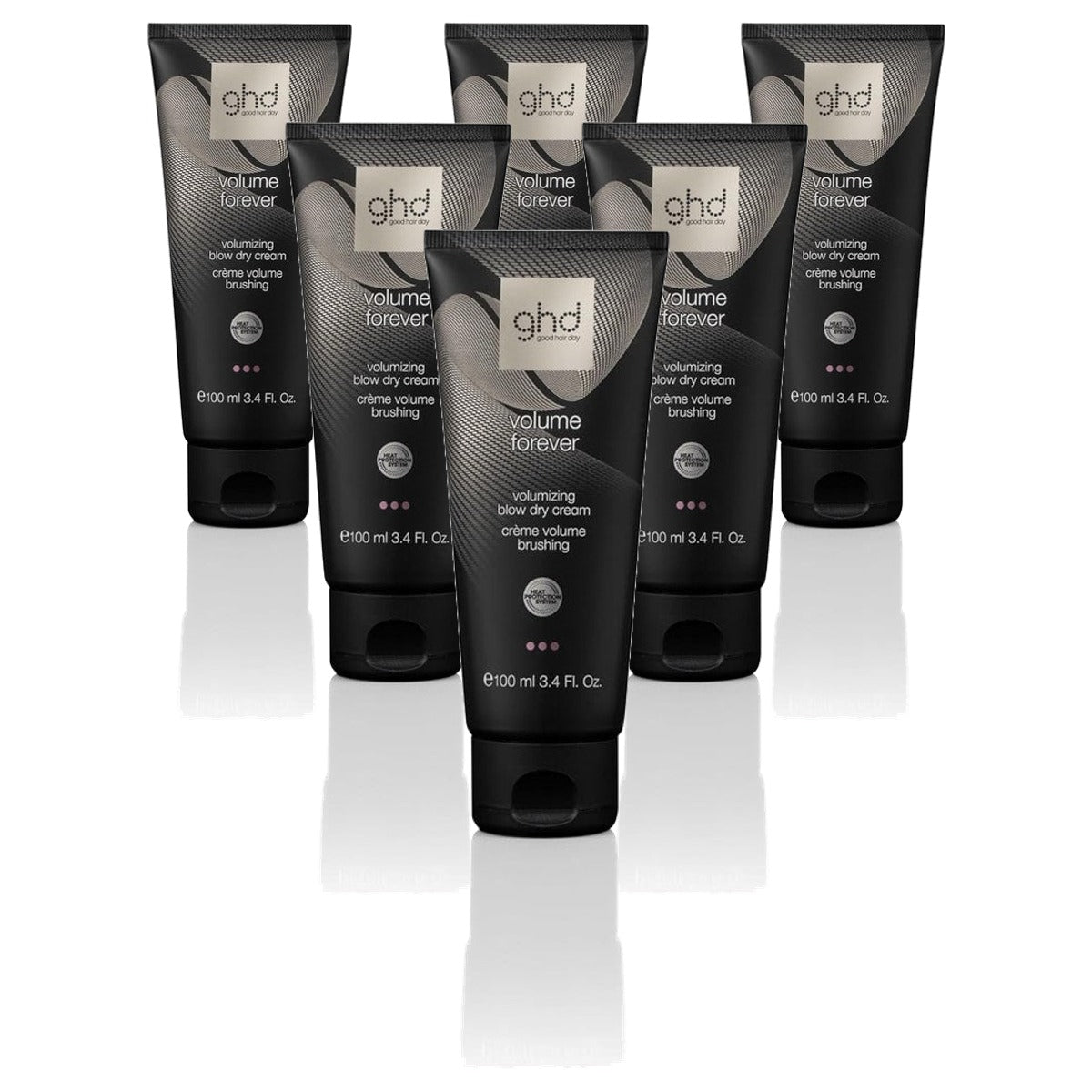 ghd Volume Forever Volume-Crème met Hittebescherming 100 ml - 6-pack