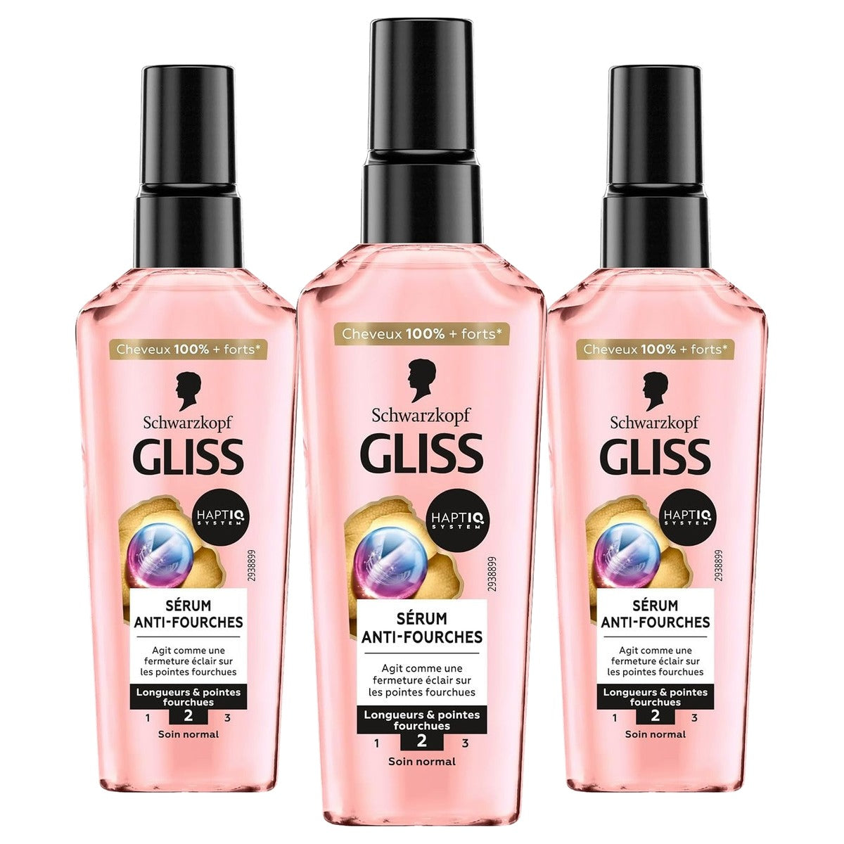 Gliss Anti-Fourch Serum 3 x 75 ml - Voordeelverpakking