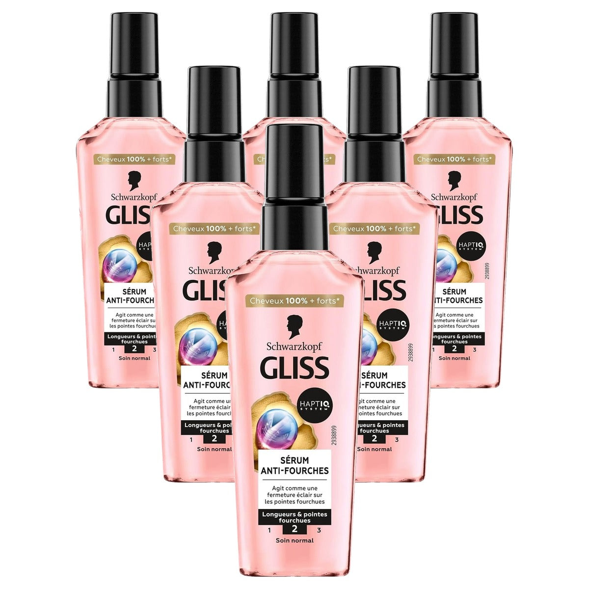 Gliss Anti-Fourch Serum 6 x 75 ml - Voordeelverpakking