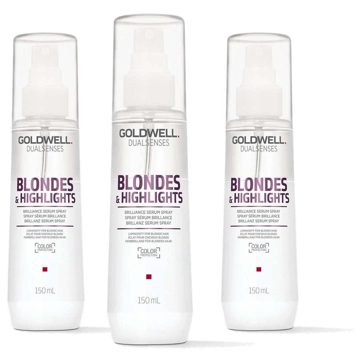 Goldwell Dualsenses Blondes & Highlights Serum Spray 150 ml - 3-pack