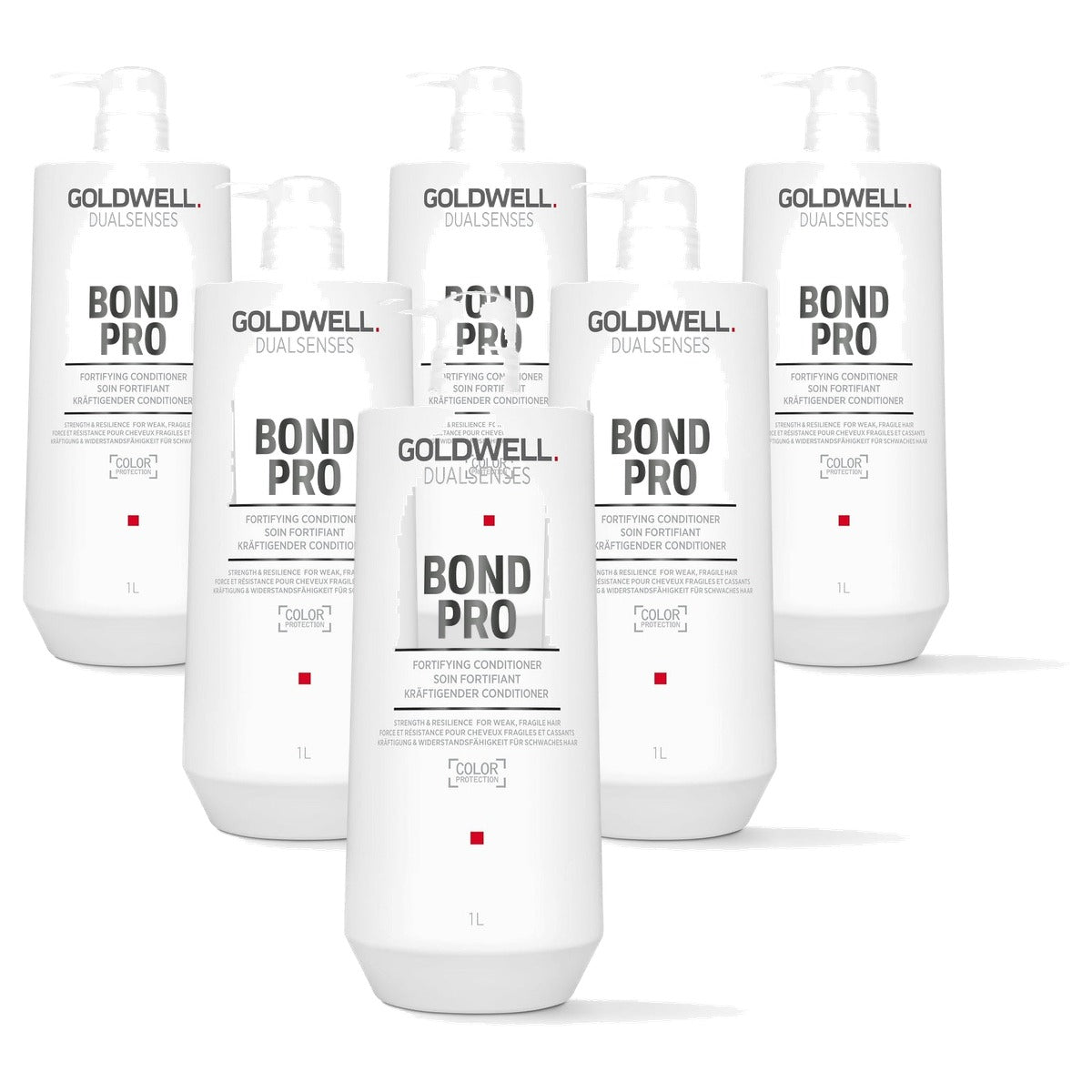 Goldwell Dualsenses Bond Pro Versterkende Shampoo voor Zwak en Kwetsbaar Haar - 6-pack