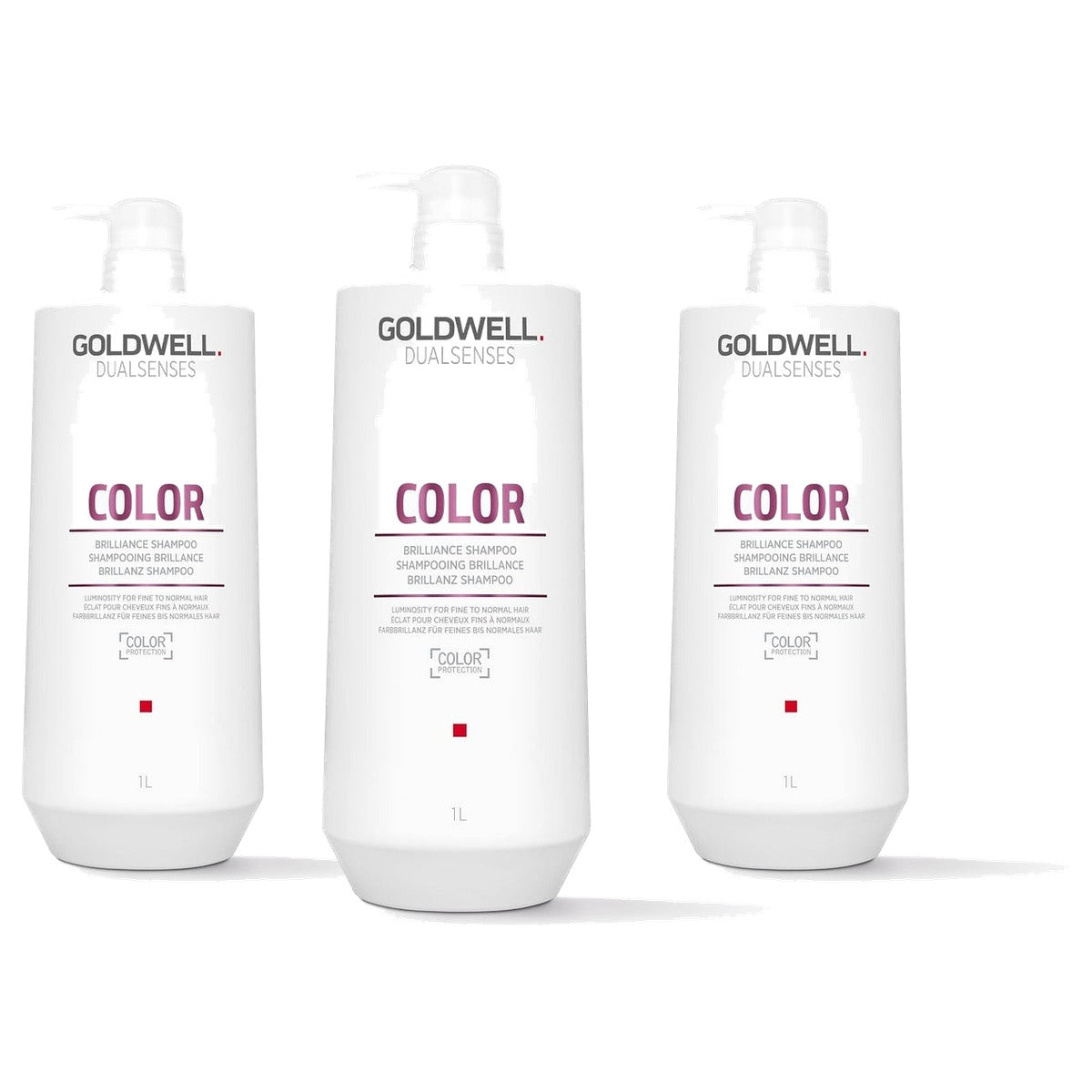 Goldwell Dualsenses Color Brilliance Shampoo of Glansconditioner - 3-pack