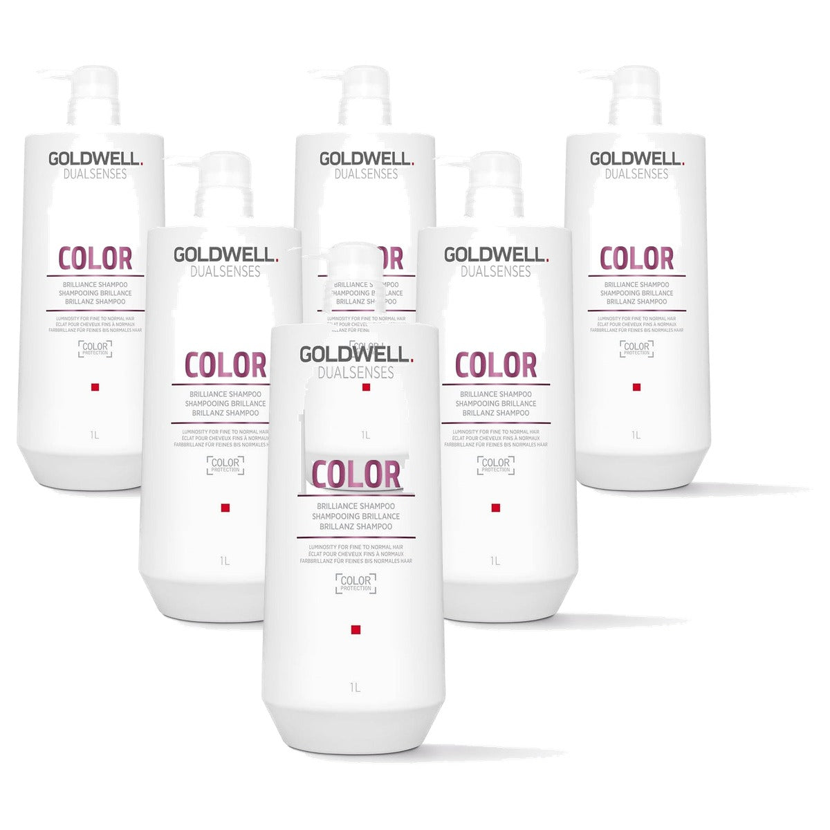 Goldwell Dualsenses Color Brilliance Shampoo of Glansconditioner - 6-pack
