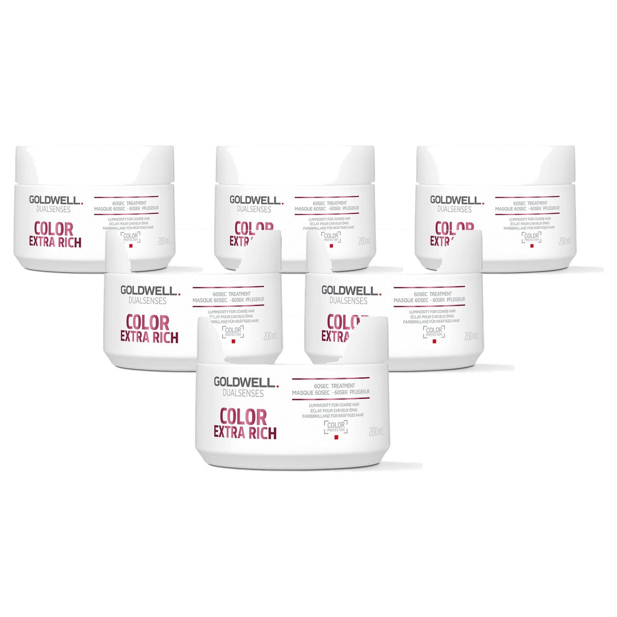Goldwell Dualsenses Color Extra Rich 60 Seconden Verzorgingskuur 200 ml - 6-pack