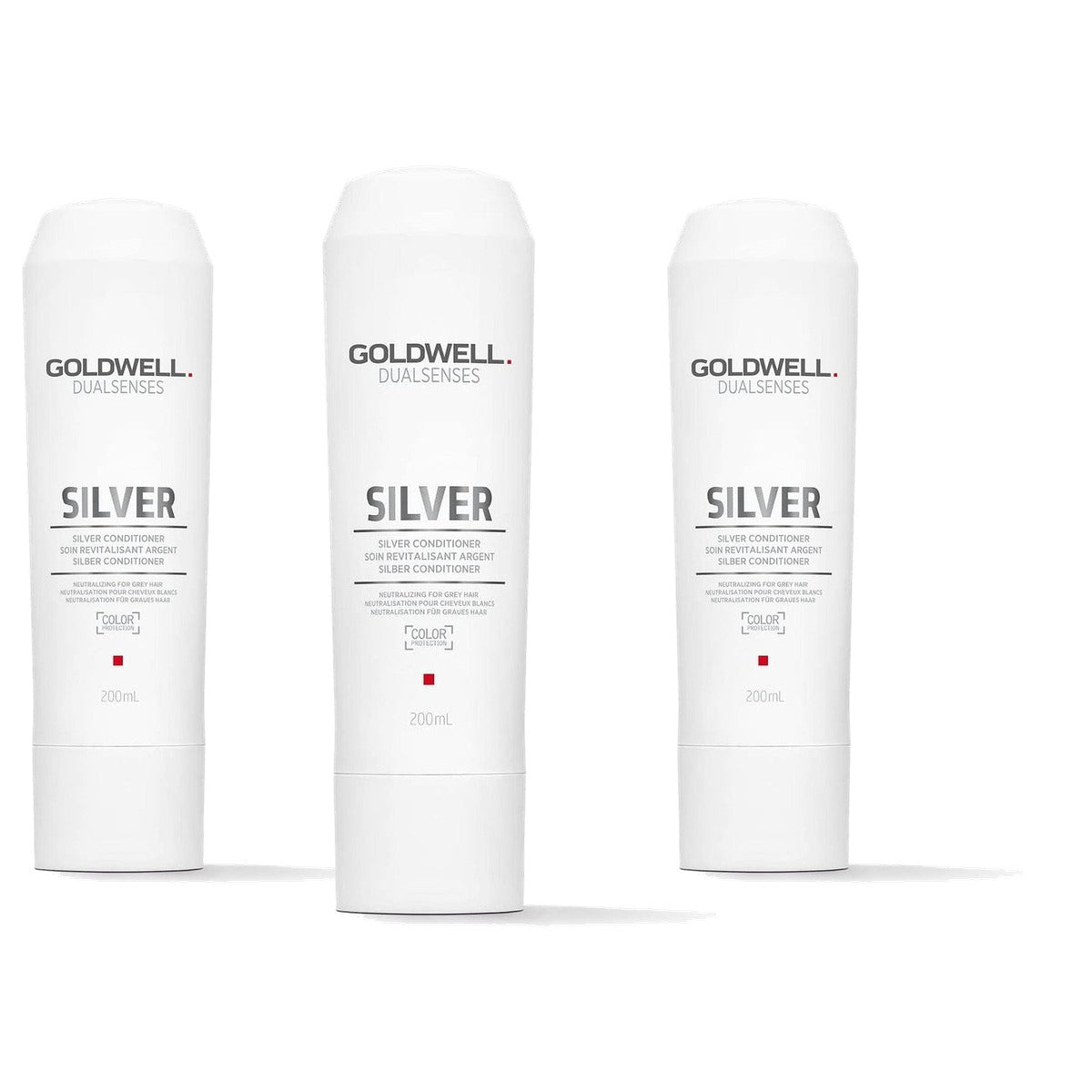 Goldwell Dualsenses Silver Conditioner 200 ml - 3-pack