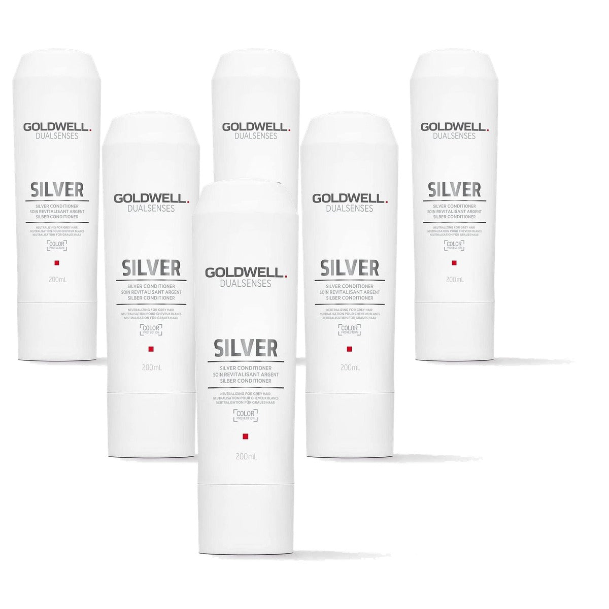 Goldwell Dualsenses Silver Conditioner 200 ml - 6-pack