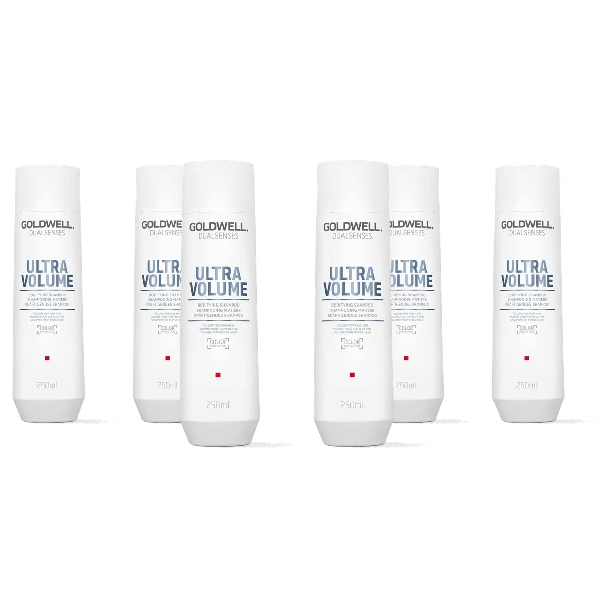 Goldwell Dualsenses Ultra Volume Shampoo voor Fijn en Krachtig Haar 250 ml (verpakking van 2) - 3-pack