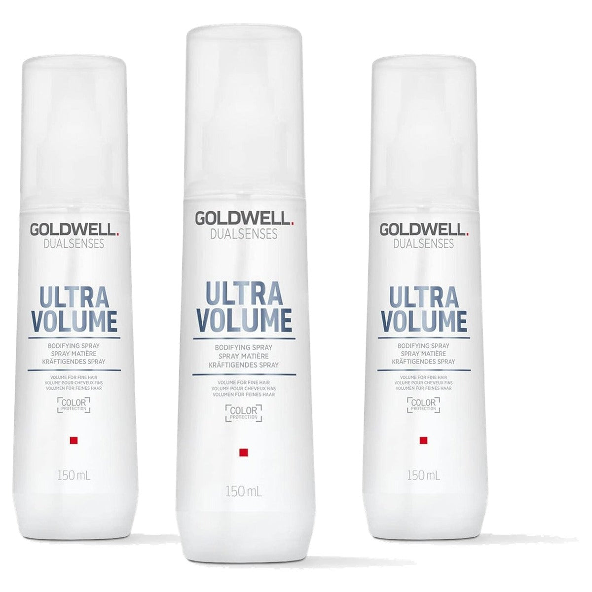 Goldwell Dualsenses Ultra Volume Verstevigende Spray voor Fijn tot Futloos Haar 150 ml Ongeparfumeerd - 3-pack