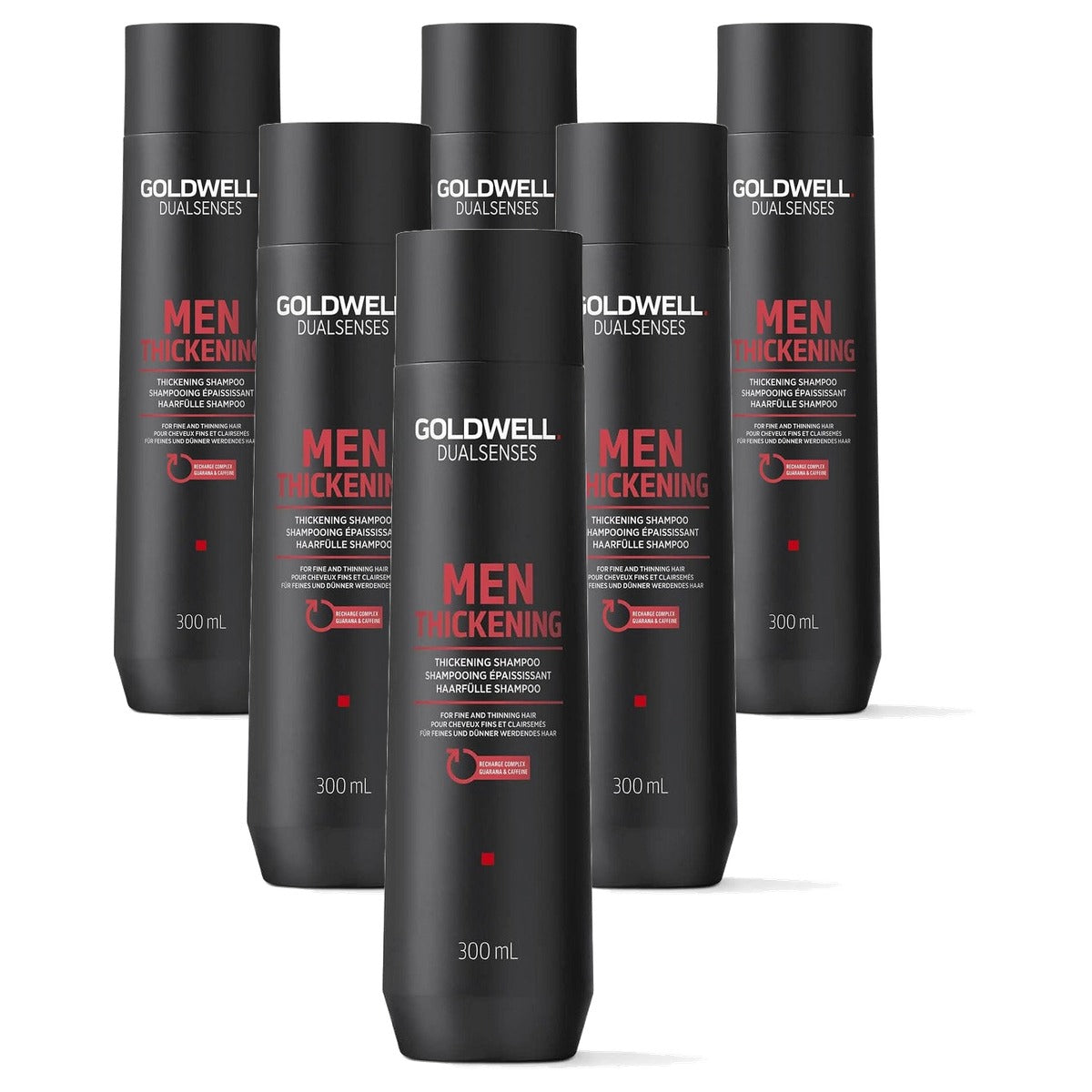 Goldwell Dualsenses Verdikkende Shampoo voor Heren 300 ml - 6-pack