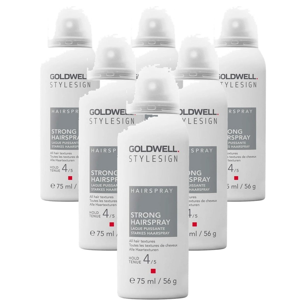 Goldwell StyleSign Sterke Haarspray voor Alle Haarstructuren 75 ml - 6-pack