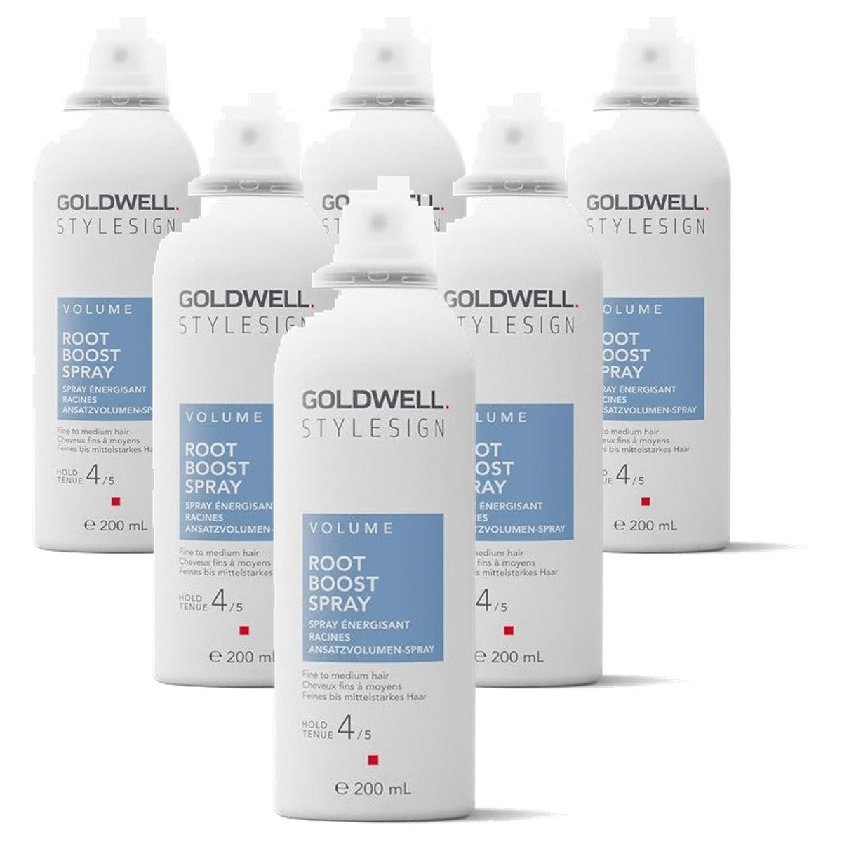 Goldwell StyleSign Volume Wortelvolumespray voor Fijn tot Middelsterk Haar 200 ml - 6-pack