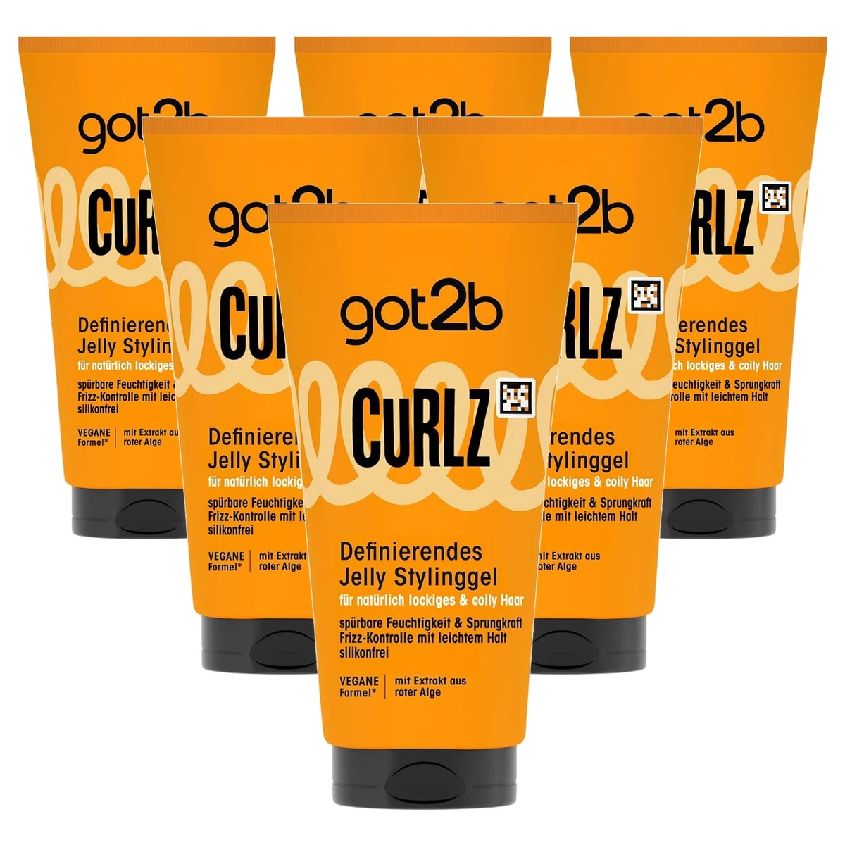 got2b Curlz Jelly Stylinggel 6 x 150 ml - Voordeelverpakking
