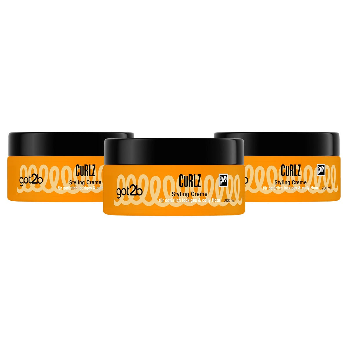 got2b Curlz Stylingcrème 3 x 200 ml - Voordeelverpakking