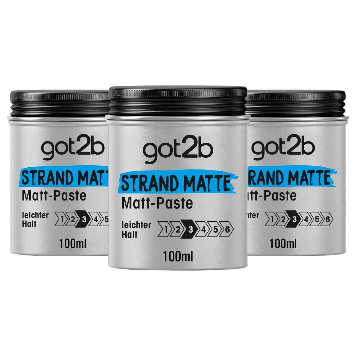 got2b Strandmat matpasta 3 x 100 ml - Voordeelverpakking