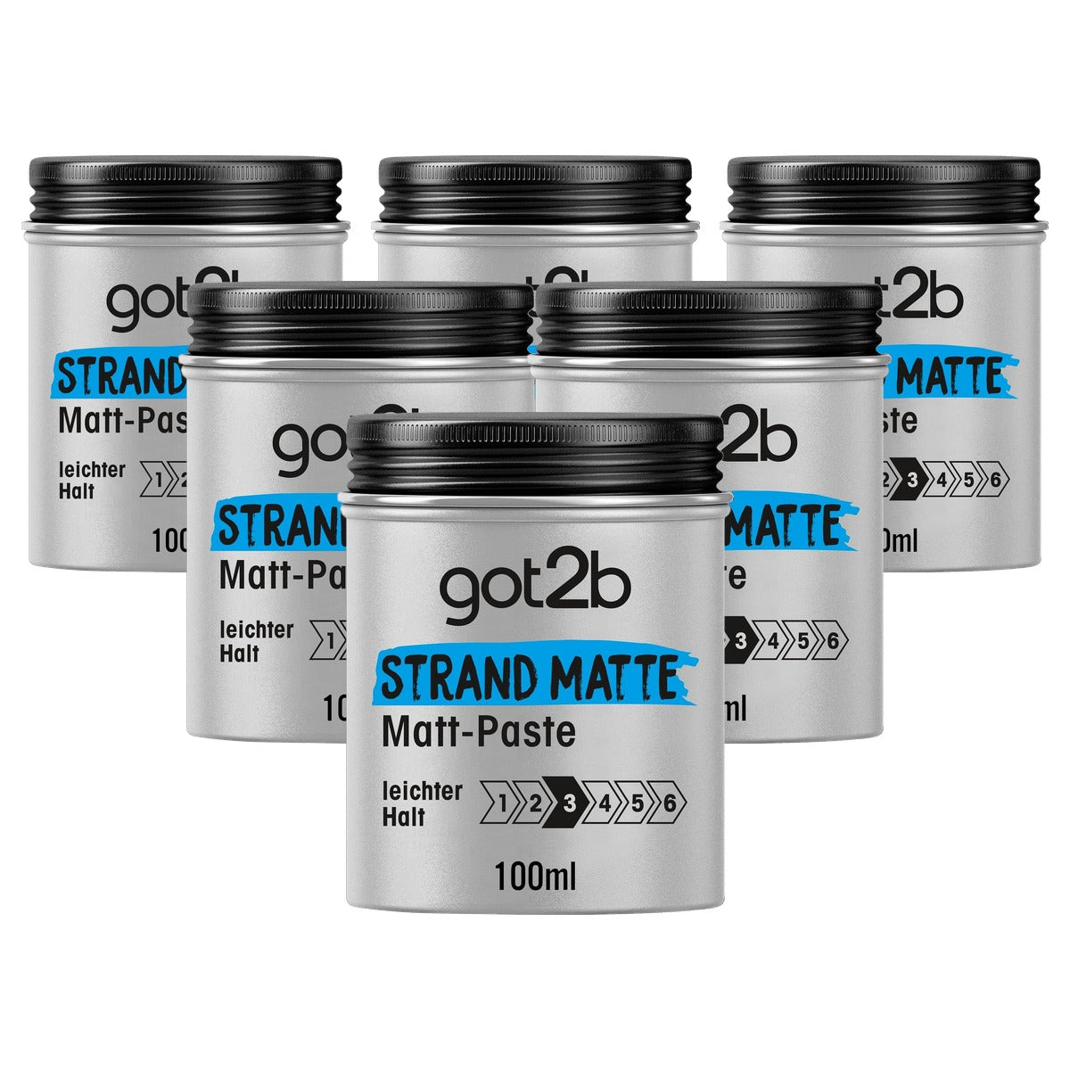 got2b Strandmat matpasta 6 x 100 ml - Voordeelverpakking
