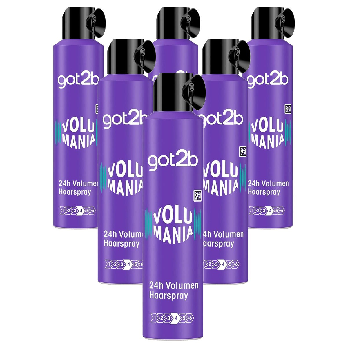 got2b Haarspray Volumania Hold 4 6 x 300 ml - Voordeelverpakking